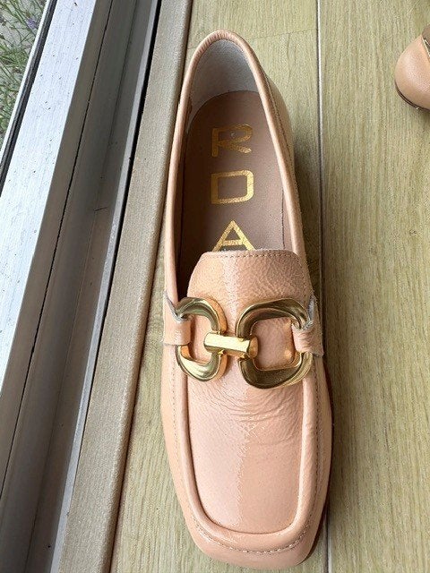 Leren loafer maat 38, Instappers, Ophalen of Verzenden, Roze, Roberto d'Angelo