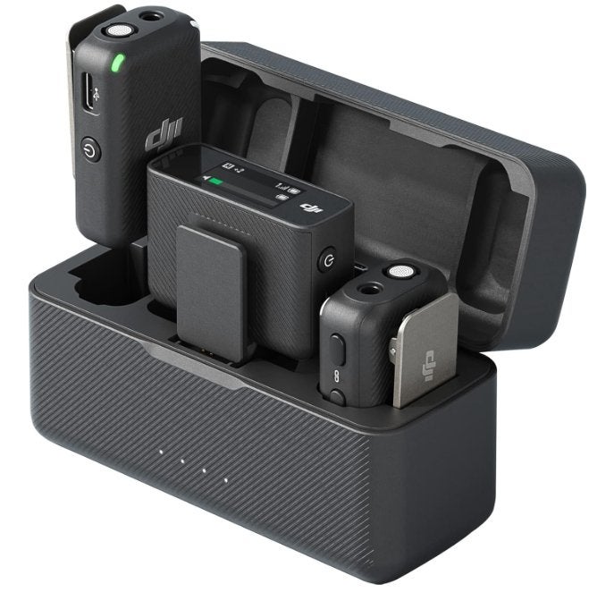 DJI Mic (2 TX + 1 RX + Charging Case), Ophalen of Verzenden, Zo goed als nieuw, Audio