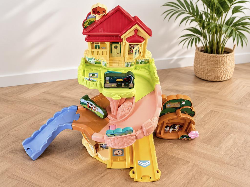 Vtech Bluey huis - speelset - buurthuis, Ophalen of Verzenden