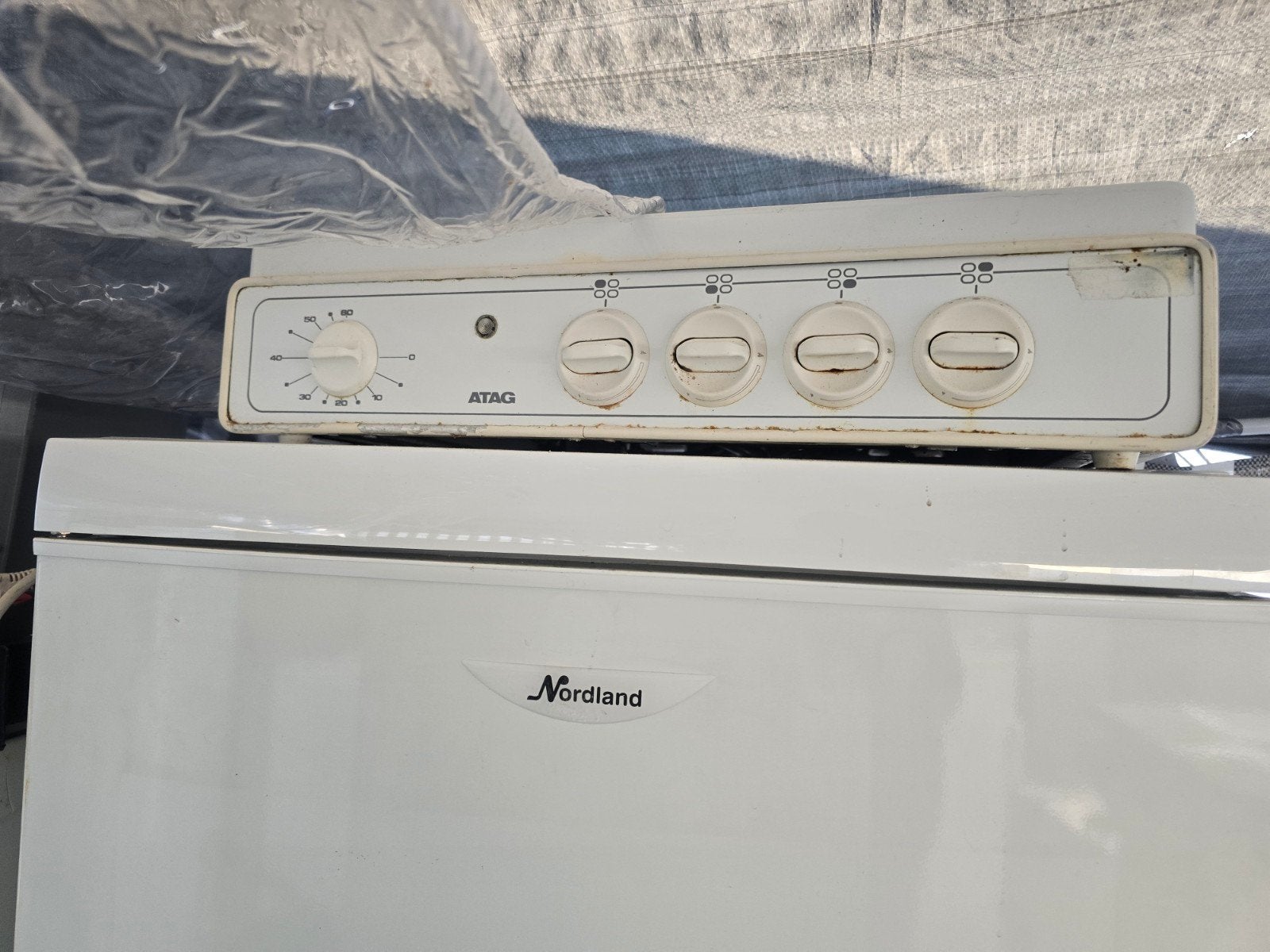 Losstaande gaskookplaat toestel 10 euro, Ophalen, 4 kookzones, Inbouw, Gas