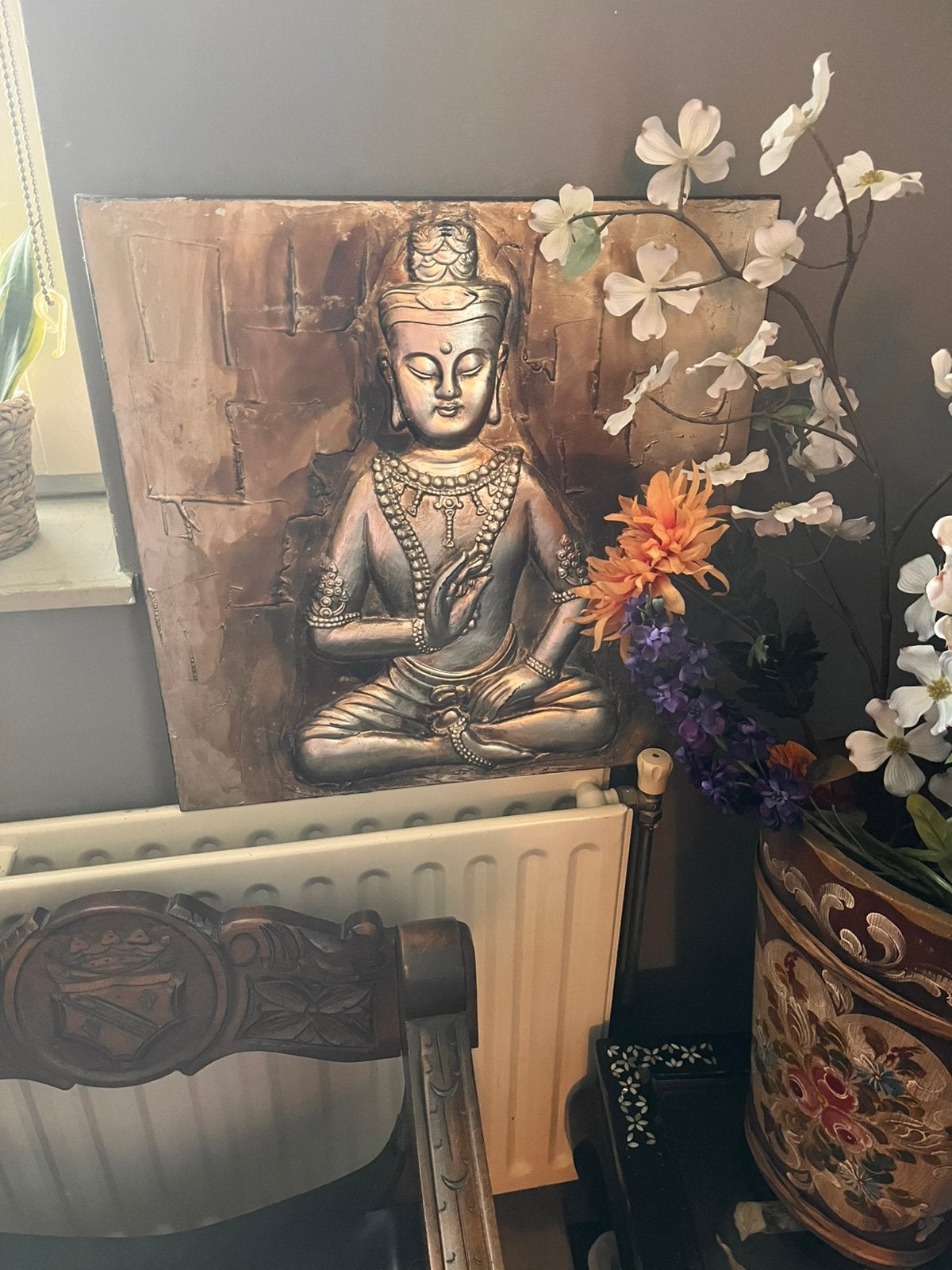 Budha  schilderij, Ophalen of Verzenden, Zo goed als nieuw