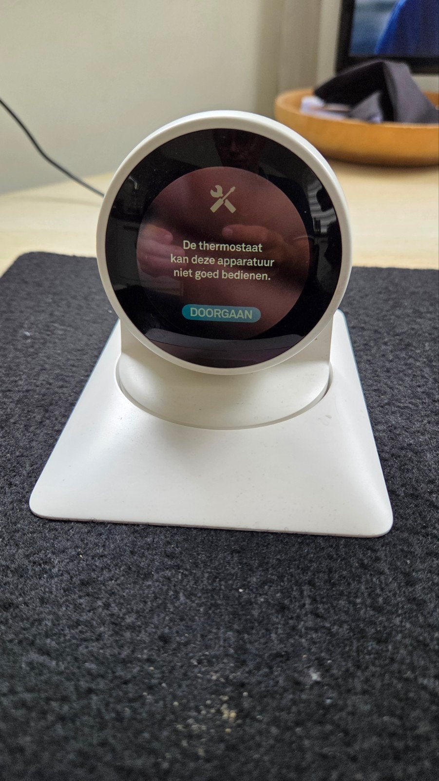 Nest Thermostaat met standaard en oplader, Ophalen of Verzenden