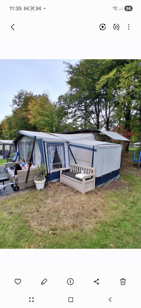 Dorema, Caravans en Kamperen, Voortenten en Luifels, Ophalen, Gebruikt, Dorema