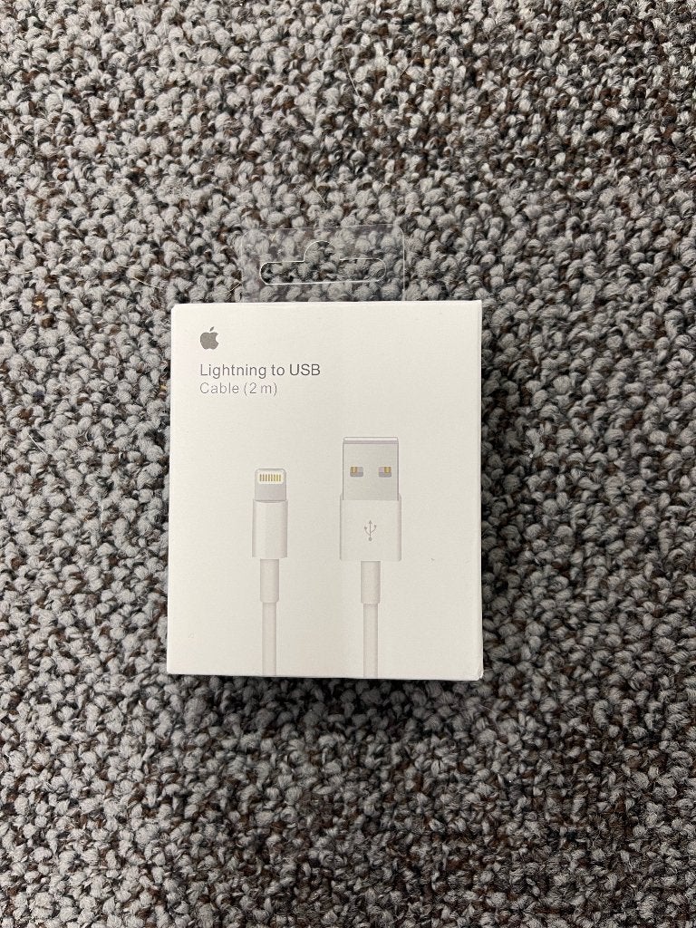 Originele Apple laadkabel USB to lightning 2M, Telecommunicatie, Mobiele telefoons | Telefoon-opladers, USB-C, Verzenden, Nieuw