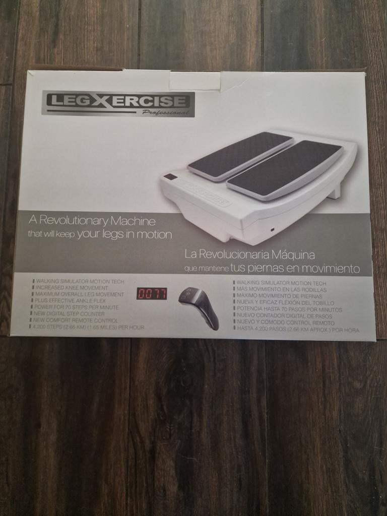 Legxercise Professional - Beweging zonder inspanning, Ophalen, Zo goed als nieuw, Benen, Overige typen