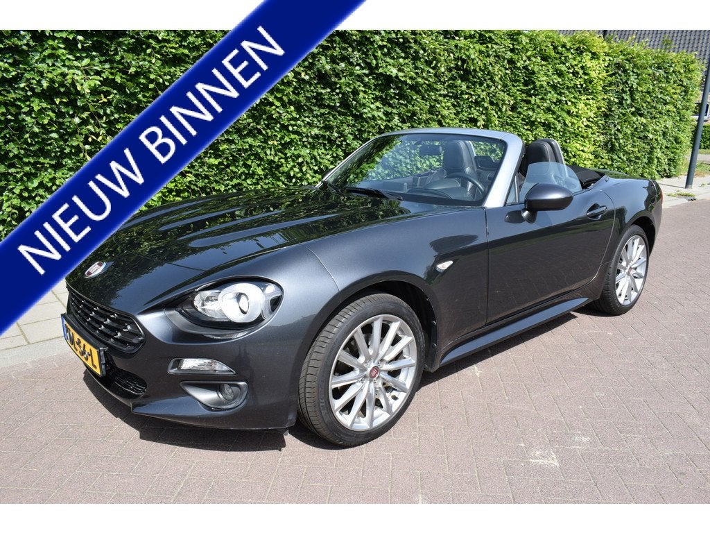 Fiat 124 Spider 1.4 MultiAir Turbo Lusso AUTOMAAT ZÉÉR MOO, Automaat, Gebruikt, Leder, Bedrijf
