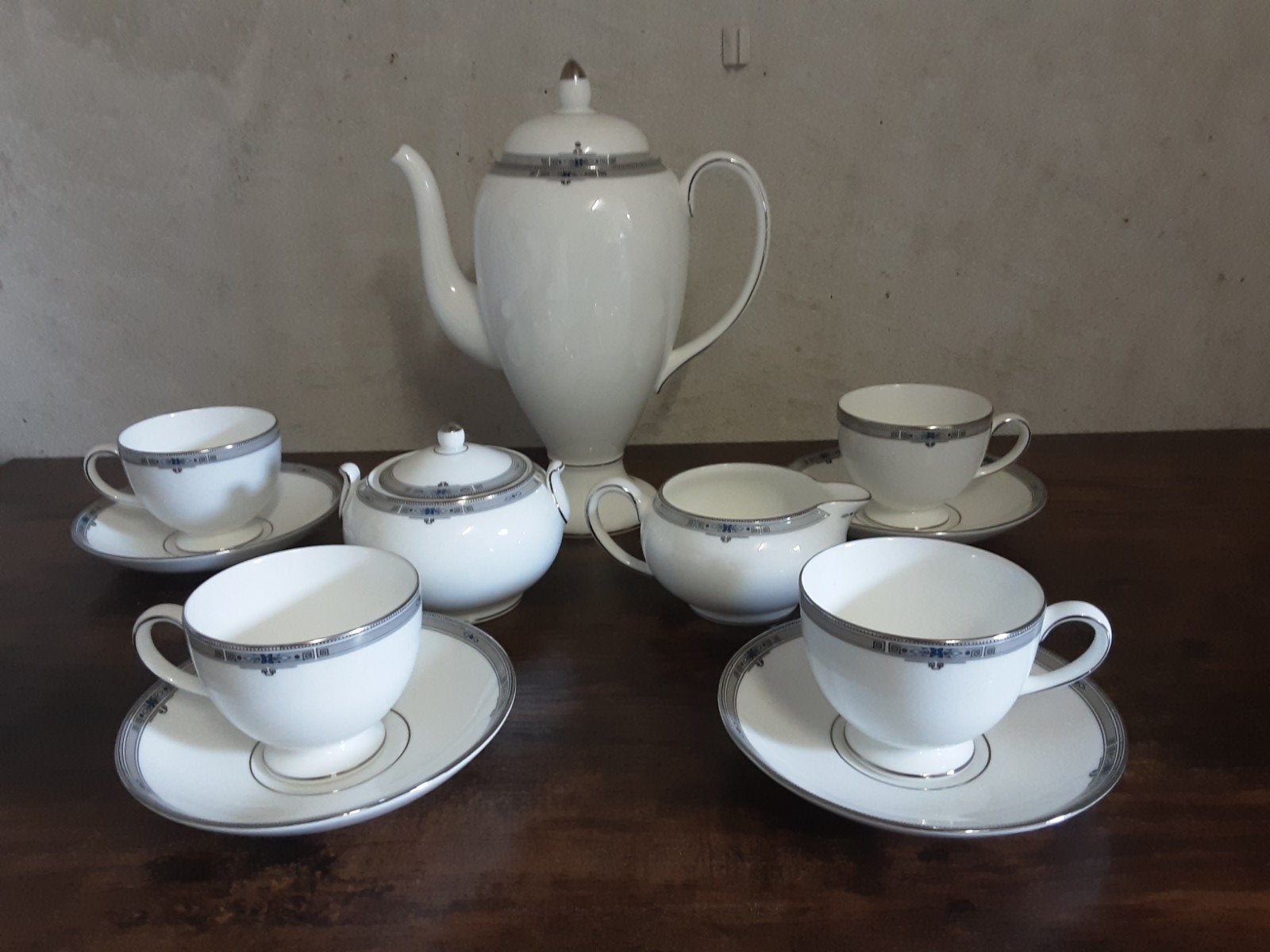 Servies Wedgwood Amherst, Antiek en Kunst, Antiek | Servies compleet, Ophalen