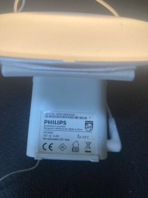 Philips HF3508/01 Wake-up Light met radio, Ophalen of Verzenden, Zo goed als nieuw, Digitaal