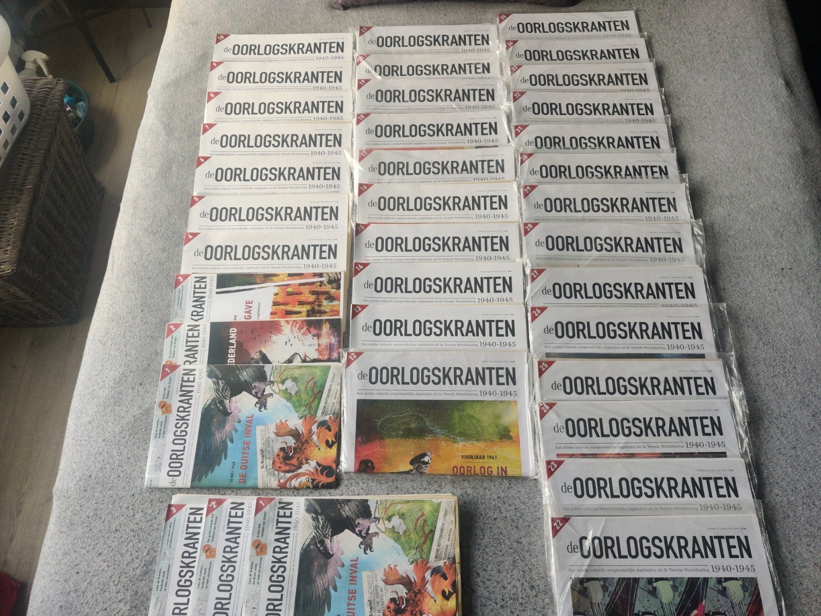 De Oorlogskranten 1-35 (nr. 11 ontbreekt) - Herdrukken WOII, Ophalen of Verzenden, Tweede Wereldoorlog, Nieuw, Algemeen