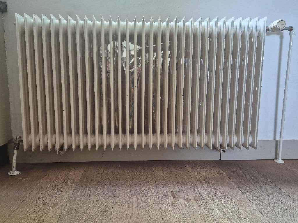 Nostalgische vintage ledenradiatoren kolomradiator, Ophalen, 30 tot 80 cm, Gebruikt, Radiator