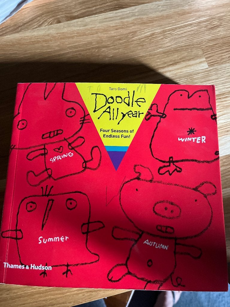 Doodle all year boek, Fictie algemeen, Ophalen of Verzenden, Gelezen, Taro Gomi