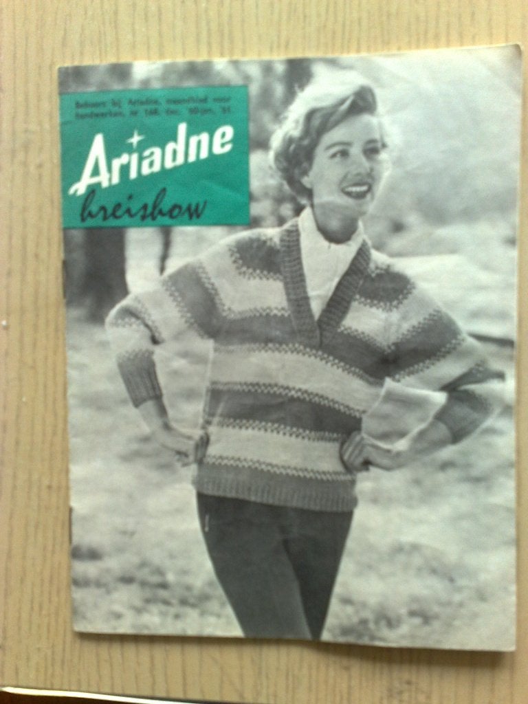 Ariadne Breishow nr 168/Dec. 1960 / Jan. 1961, Verzenden, Breien, Patroon of Boek
