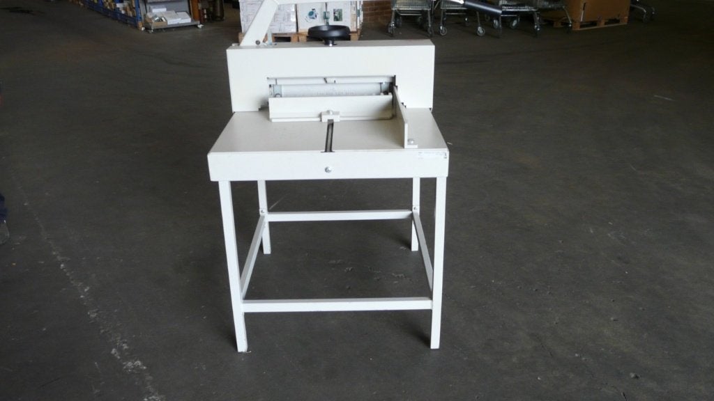 Papiersnijmachine Ideal 4700, Ophalen, Gebruikt
