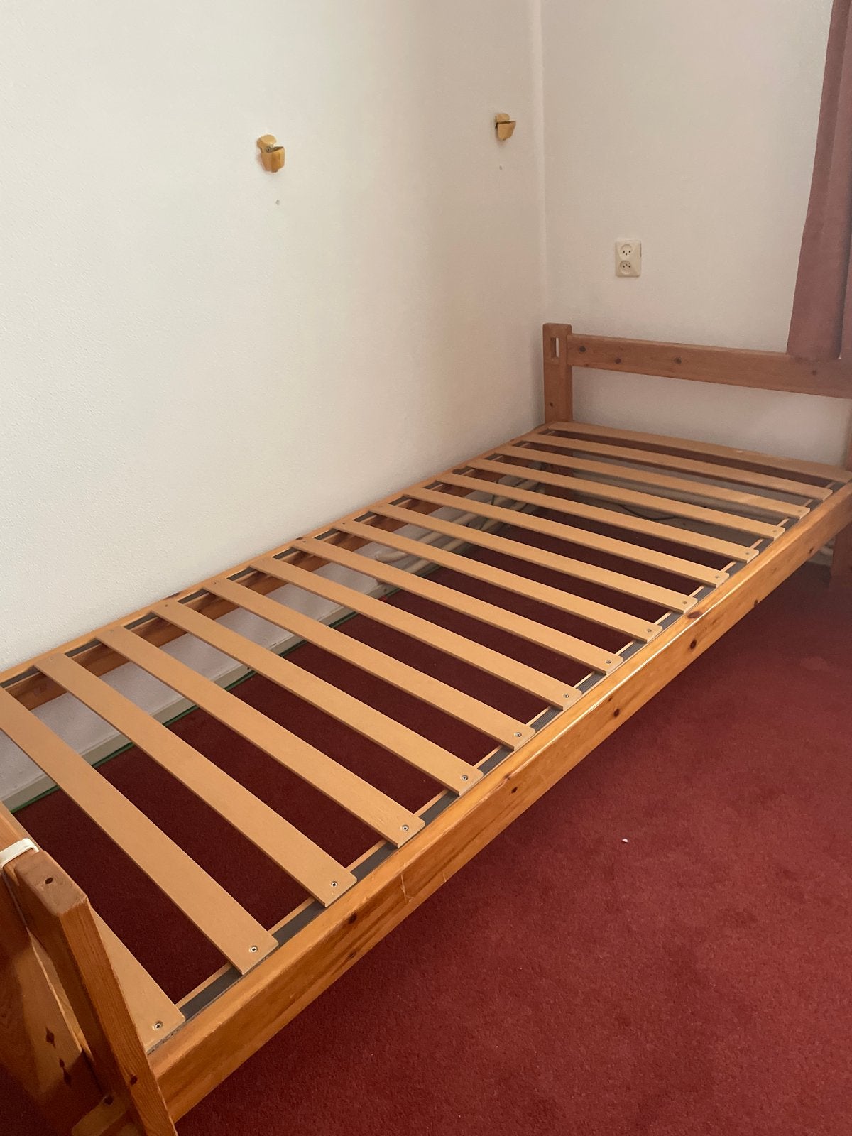 Lundia eenpersoonsbed 90x200 met trapje en plank, Ophalen, Gebruikt, 90 cm, Eenpersoons