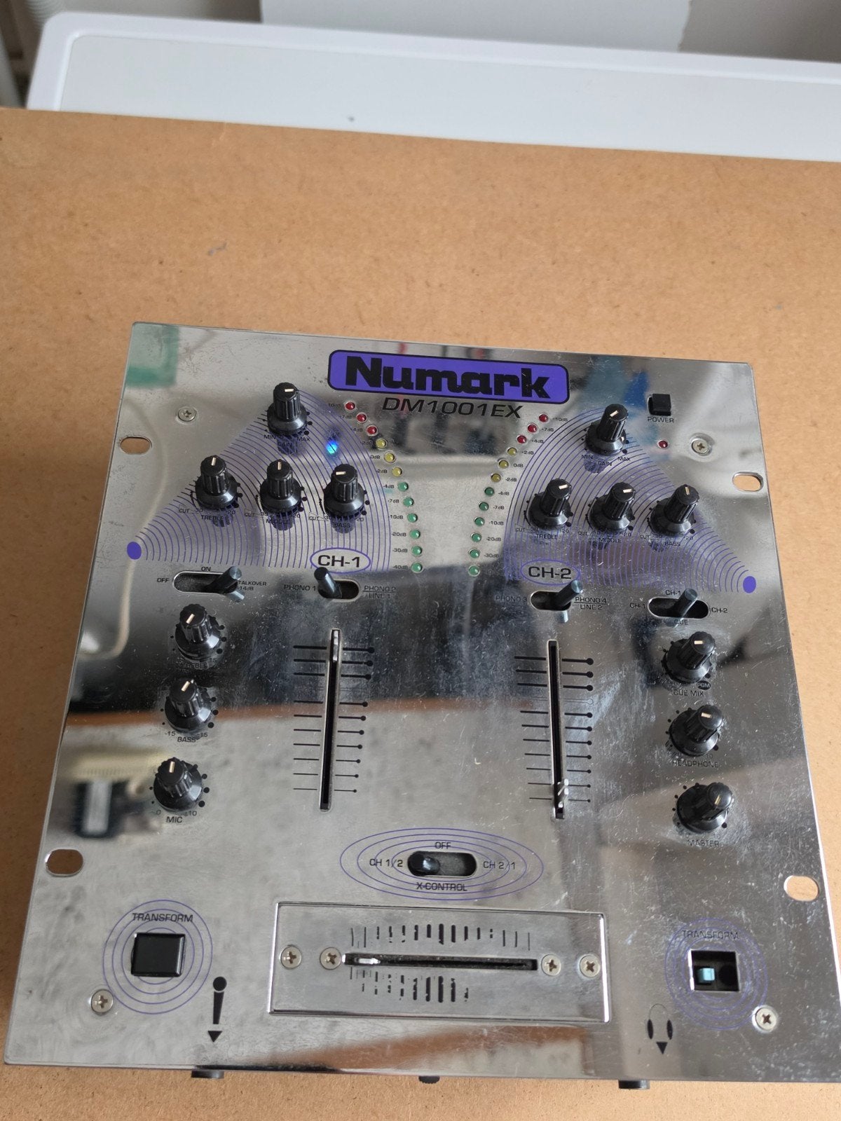 DJ Mixer mengpaneel, Muziek en Instrumenten, Mengpanelen, Ophalen, Gebruikt, Minder dan 5 kanalen, Microfooningang