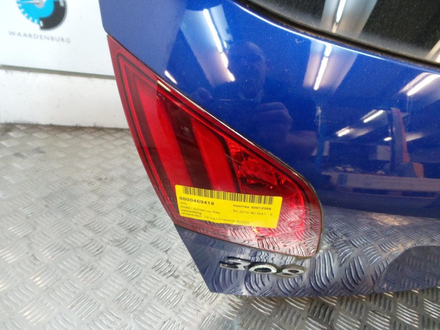 PEUGEOT 308 ACHTERLICHT L 2015, Auto-onderdelen, Ophalen of Verzenden, Gebruikt, ARN erkend