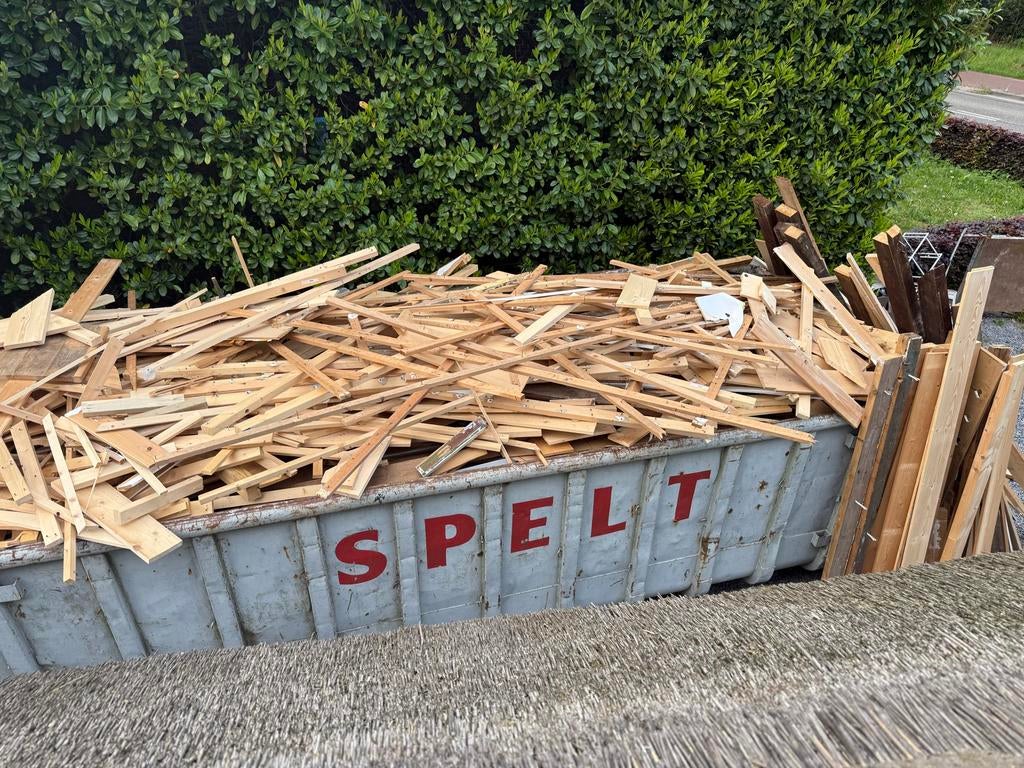 Stookhout gratis, Tuin en Terras, 6 m³ of meer, Ophalen, Overige houtsoorten