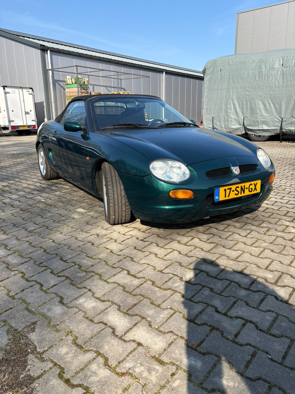MG F 1997 Groen, Cabriolet, Geïmporteerd, 119 pk, Groen