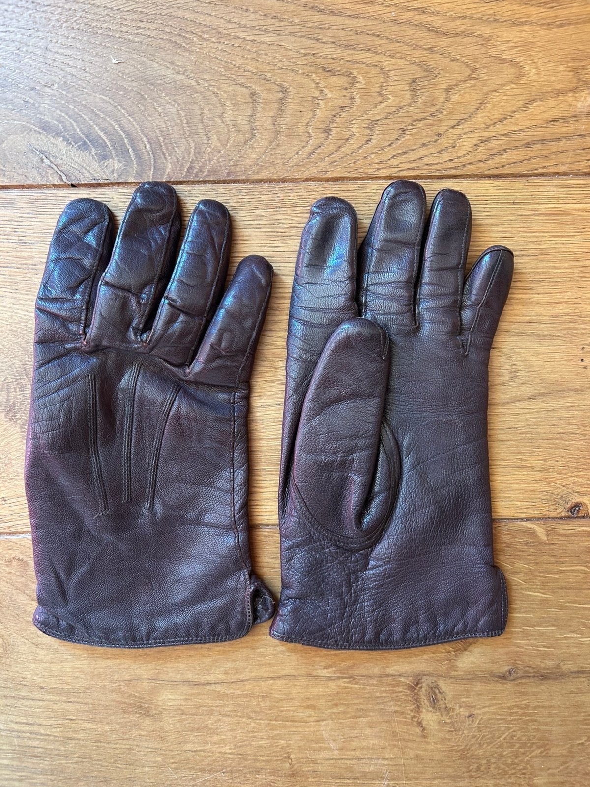 BECKERING heren handschoenen 9 1/2 mt L izgst, Verzenden, Zo goed als nieuw, Maat 52/54 (L), Handschoenen