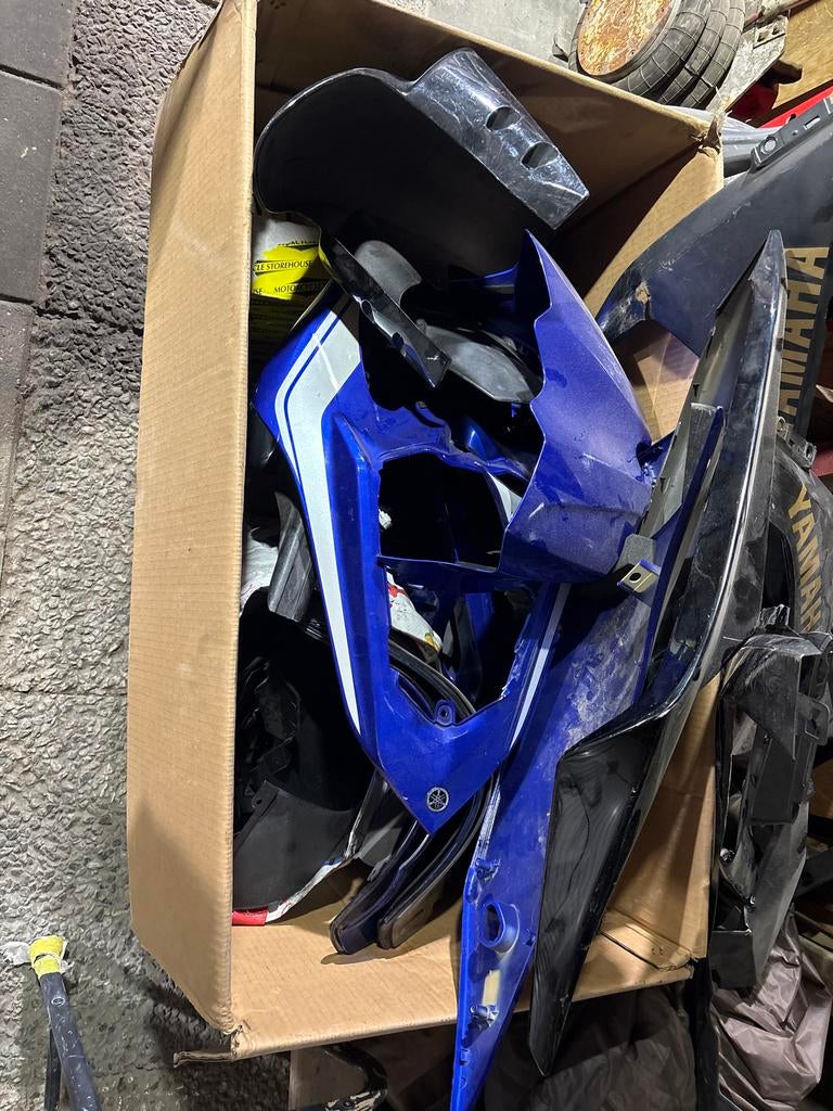 Yamaha R1 2007-2008 Kuip Onderdelen - Diverse, Ophalen of Verzenden, Gebruikt