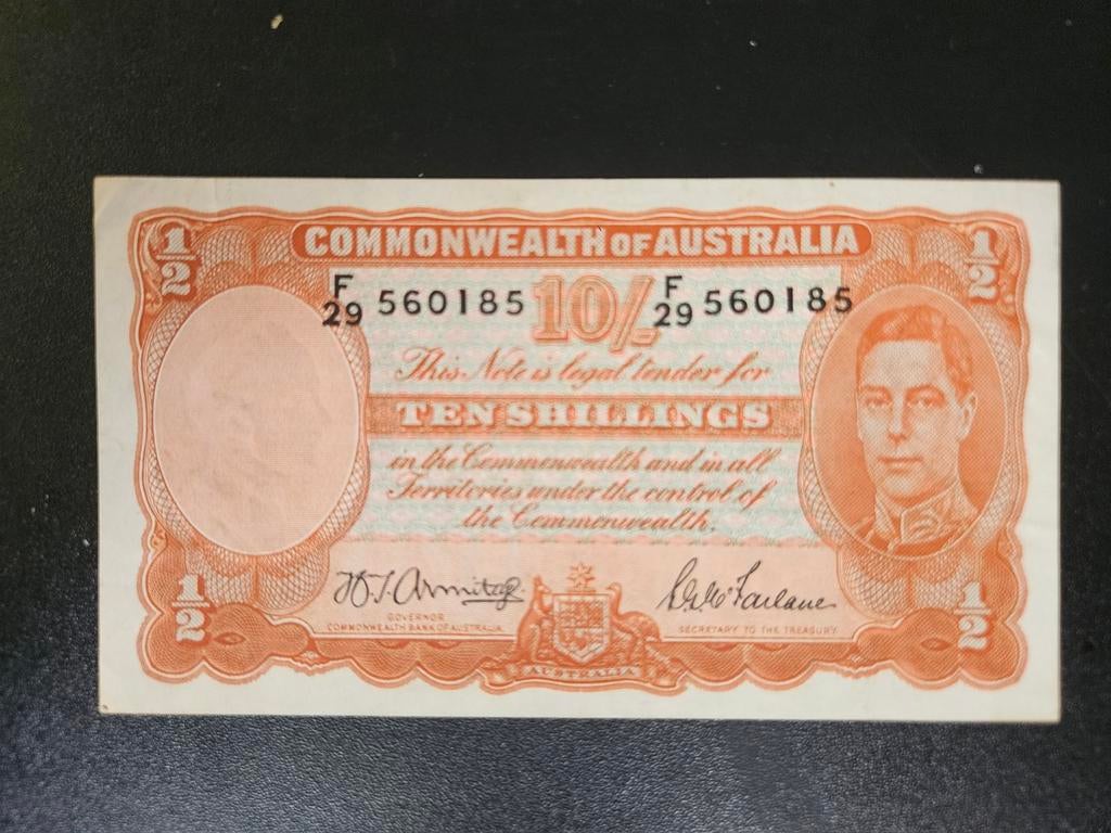 Australië pick 25b 1942 zf+/UNC-, Postzegels en Munten, Bankbiljetten | Oceanië, Ophalen of Verzenden, Los biljet