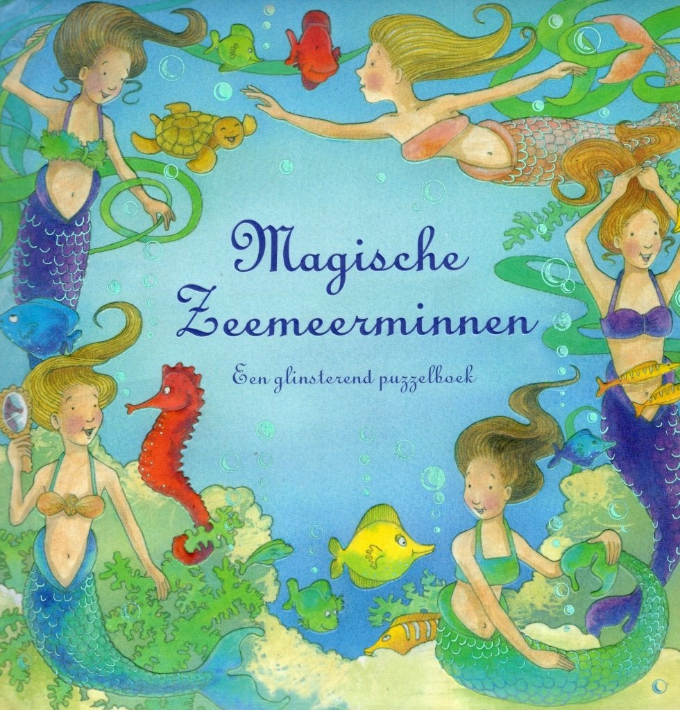 Puzzel Magische Zeermeerminnen BOEK 9789039621349, Ophalen of Verzenden, Gelezen, D. van Dijke & Alison Atkins, Fictie algemeen
