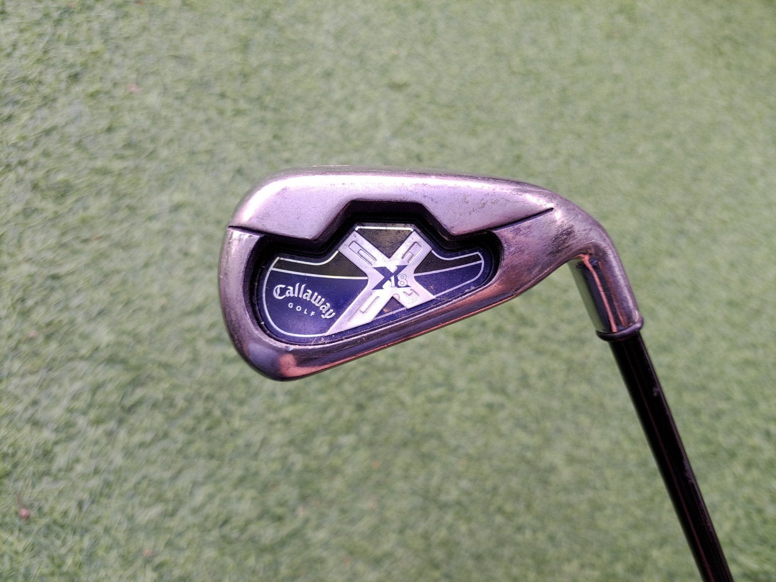 Callaway X18 ijzer Iron #4 golfclub zwart-blauw, Sport en Fitness, Golf, Ophalen of Verzenden, Gebruikt, Club, Callaway