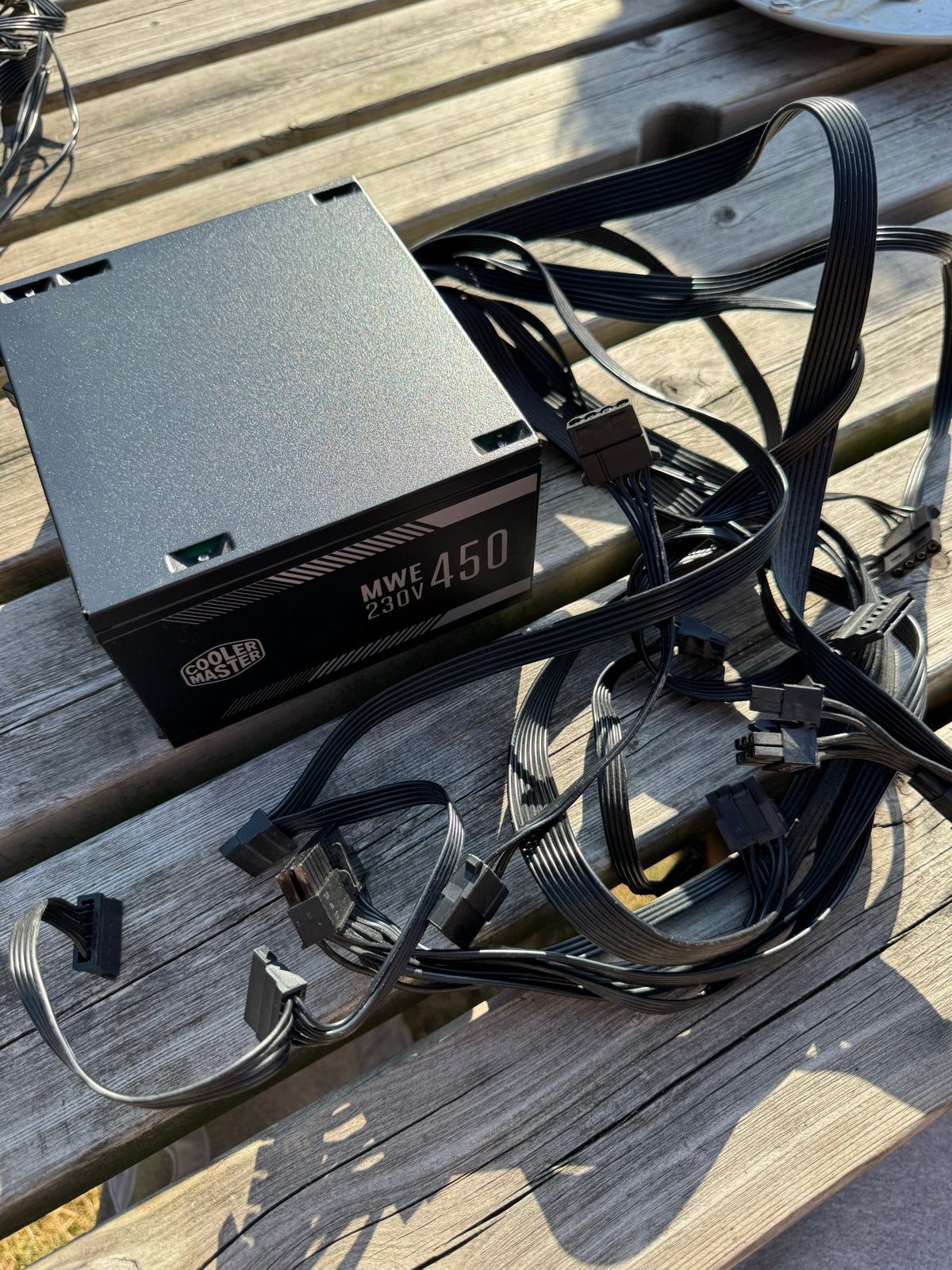 Cooler Master MWE 450W PSU - Goede staat, incl. schroefjes, Computers en Software, Interne voedingen, Gebruikt, Ophalen of Verzenden