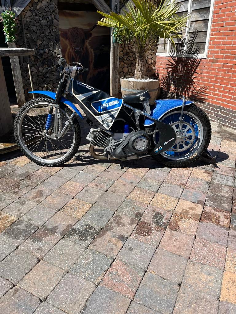 Speedway motor 500 cc, Motoren, Gebruikt, Particulier, Meer dan 35 kW, Overig