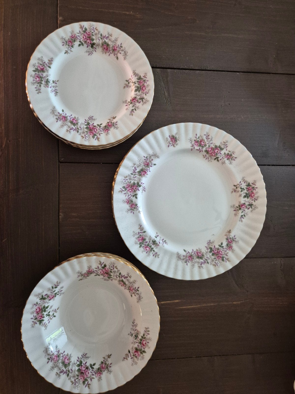 Prachtig Royal Albert lavender rose servies, Ophalen