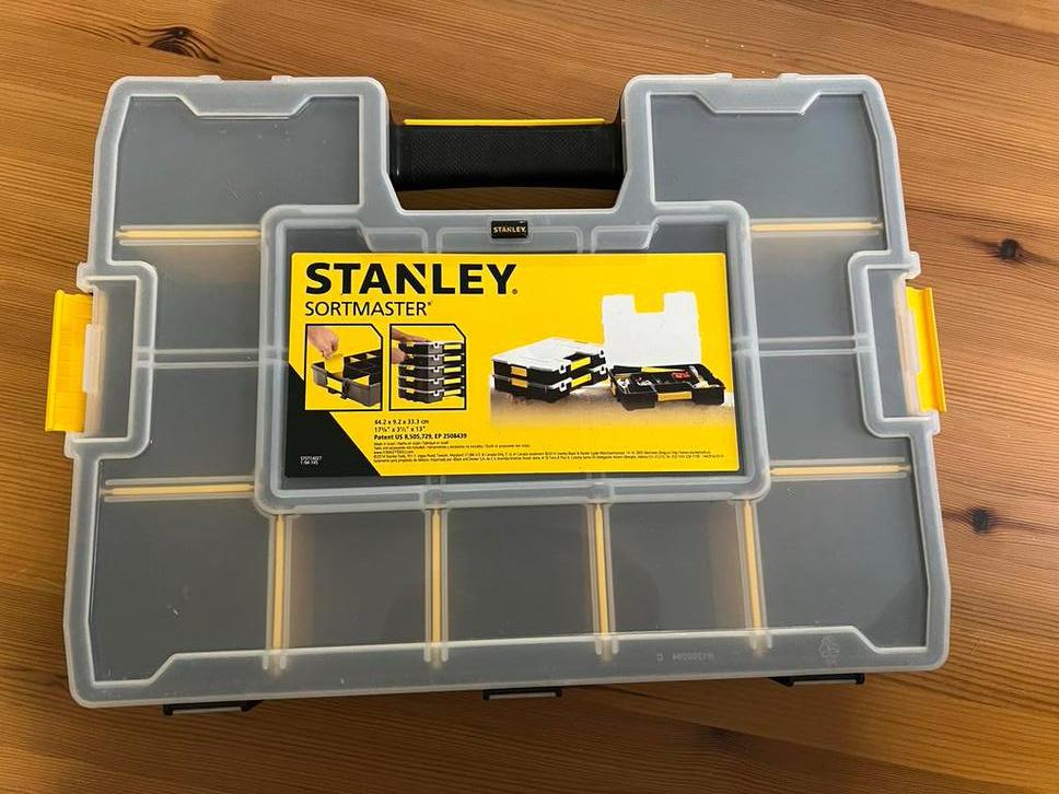 Stanley SortMaster Opbergbak - Handige Organizer, Doe-het-zelf en Verbouw, Gereedschapskisten, Ophalen of Verzenden, Nieuw