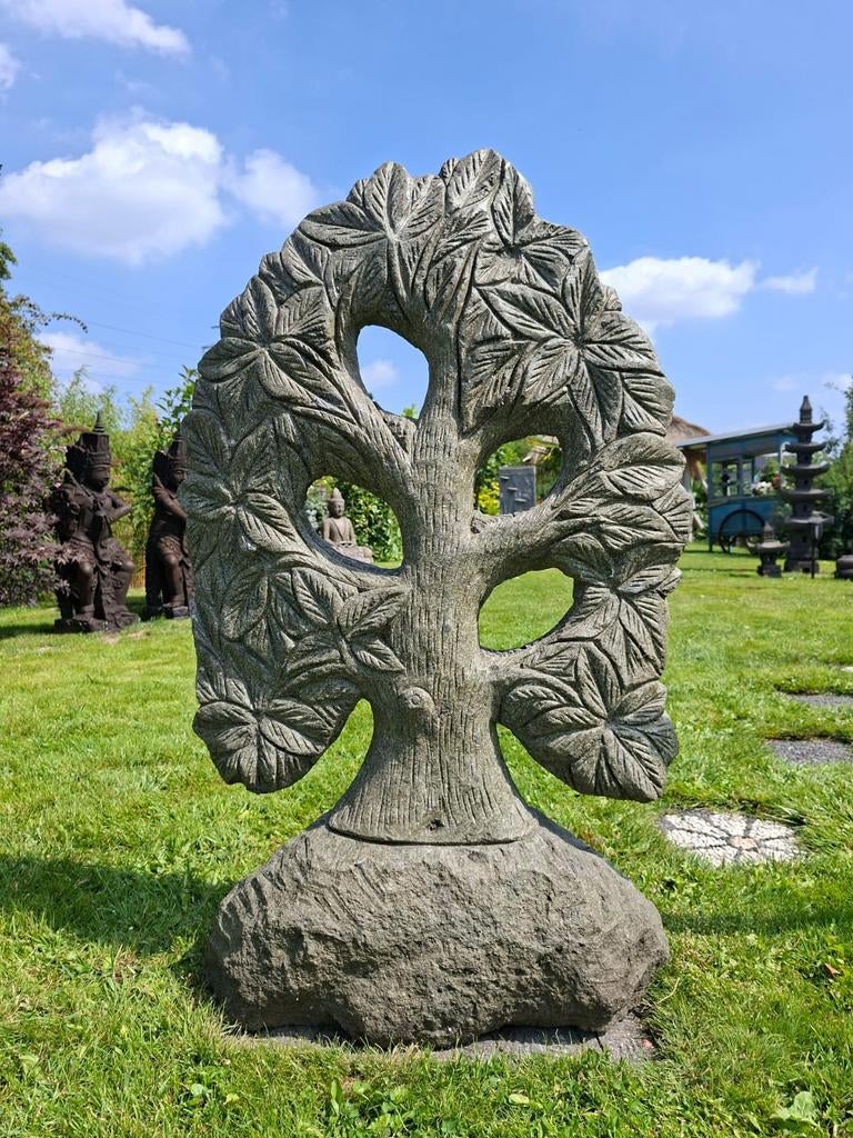 Tree of life greenstone 100cm hoog, Ophalen, Ibiza Sfeer, Info@ibizasfeer.nl, Www.ibizasfeer.nl