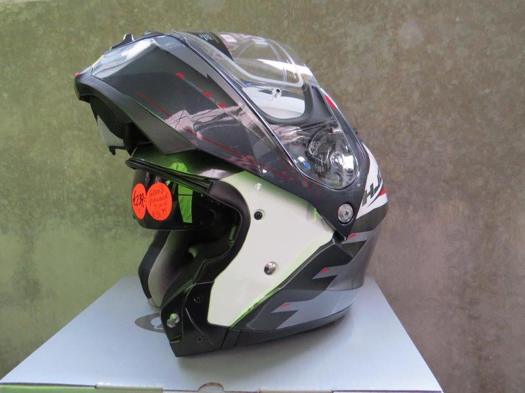 Nieuwe systeemhelm maat XS van 239,95 voor 99, Motoren, Kleding | Motorhelmen, Systeemhelm, XS, HJC, Nieuw met kaartje, Ophalen