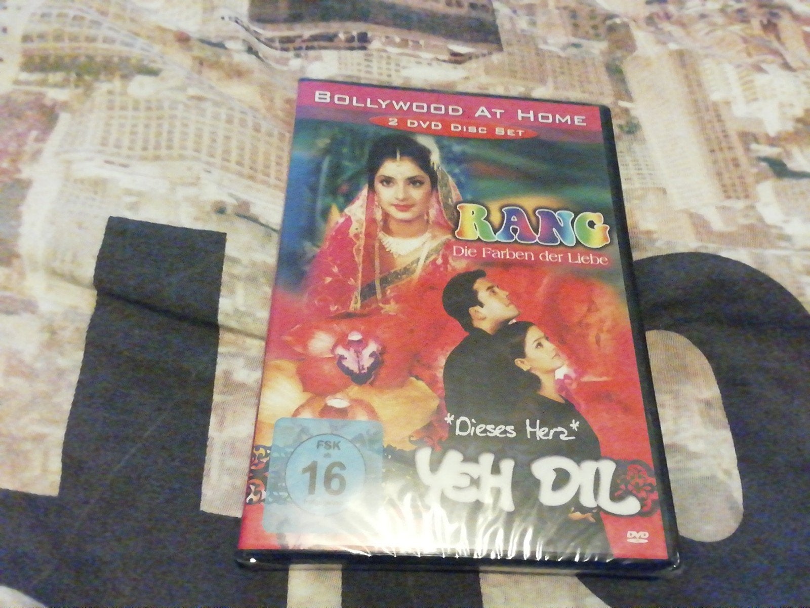 Bollywood. Rang En Yeh Dil. 2 Dvd's. Nieuw In Verpakking., Vanaf 16 jaar, Romantische komedie, Duits, Ophalen of Verzenden