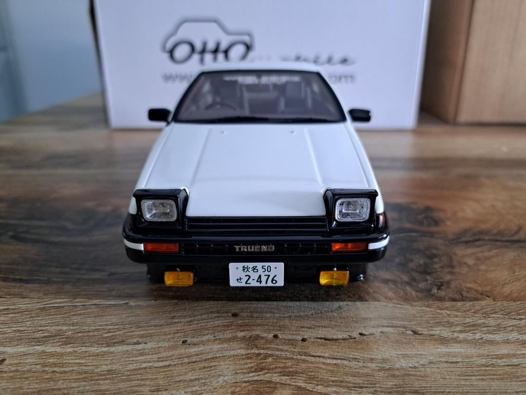 Toyota trueno 1/18 ottomobile, Ophalen of Verzenden, Zo goed als nieuw, Auto, OttOMobile