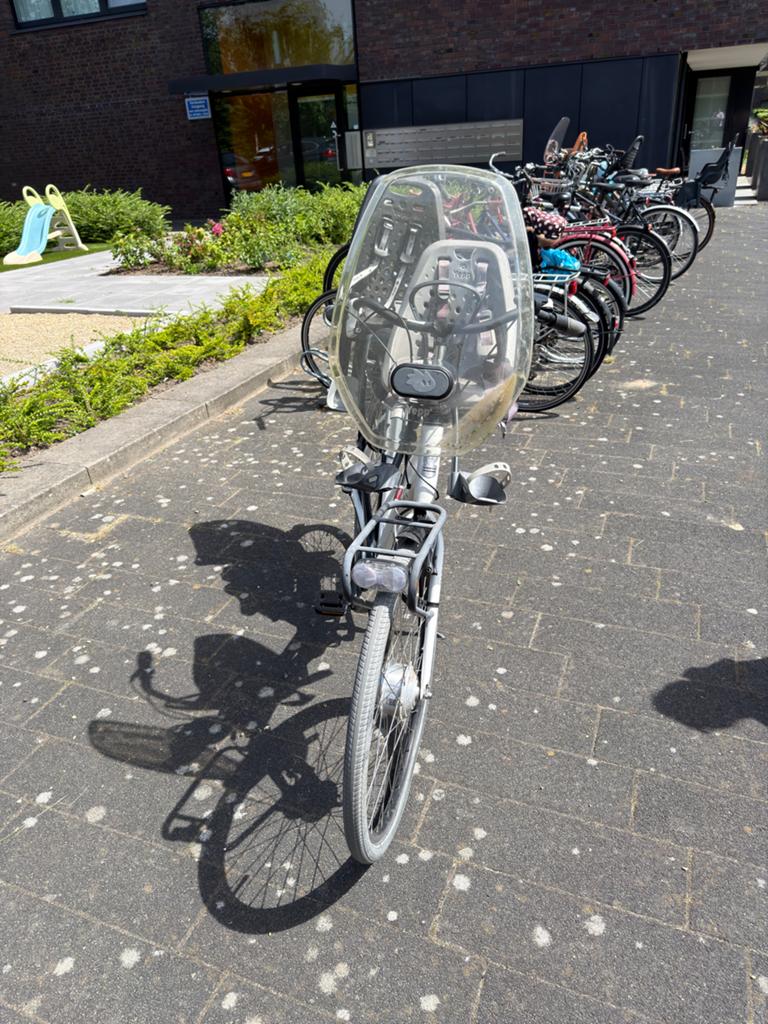 Elektrische fiets met nieuwe accu (gratis fiets), 55 tot 59 cm, Ophalen, Gebruikt, Overige merken