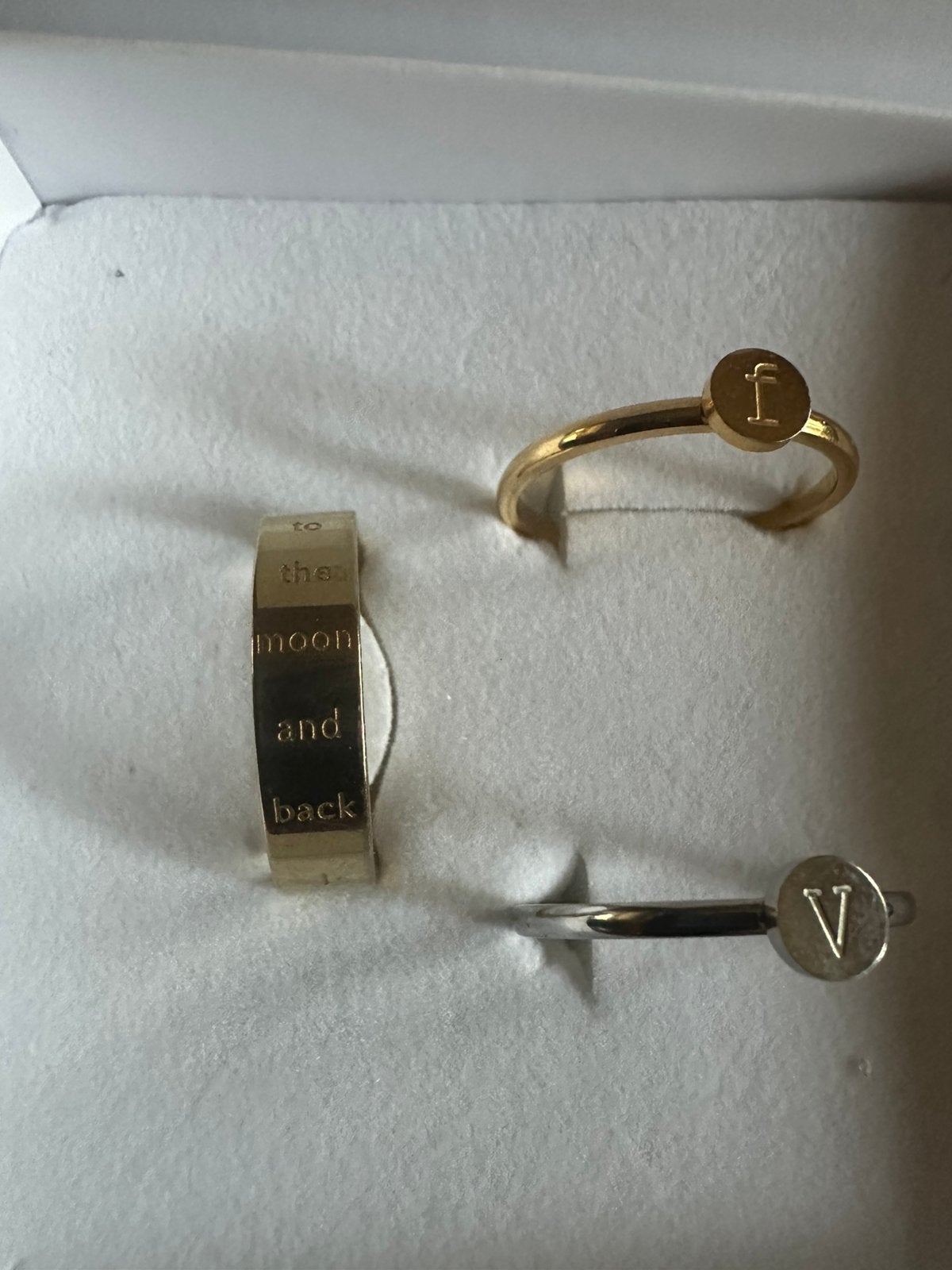IXXXI Jewelry Vulringen 3x Goud & Zilver maat 20 Nieuw!, 20 of groter, IJzer of Staal, Nieuw, Ophalen of Verzenden