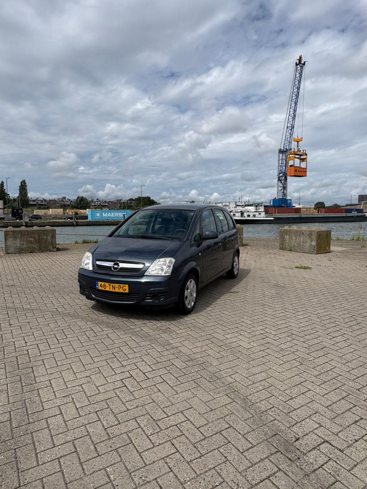 Opel Meriva 1.6 16V 77KW 2006 Grijs, Voorwielaandrijving, 15 km/l, 4 cilinders, Origineel Nederlands