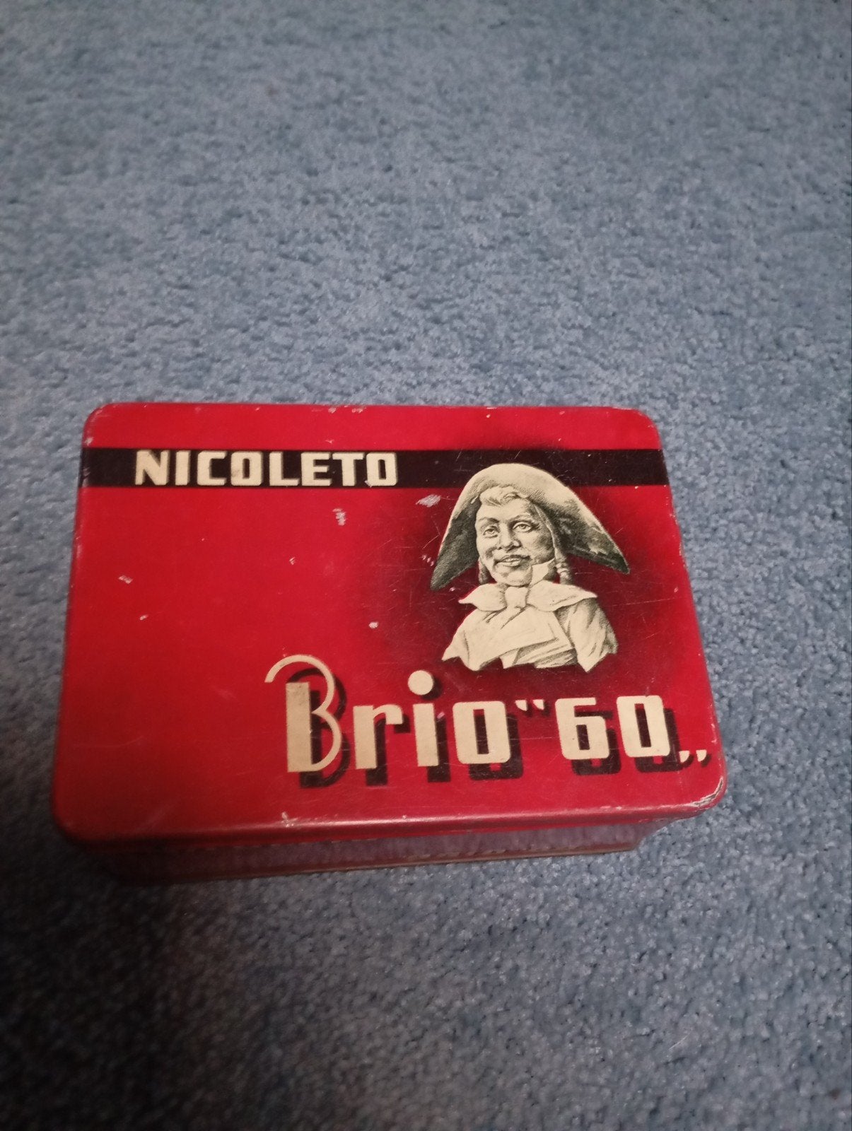 Vintage Nicoletto Brio "60 50 petits cigares Blok, Verzamelen, Merken en Reclamevoorwerpen, Ophalen of Verzenden, Gebruikt