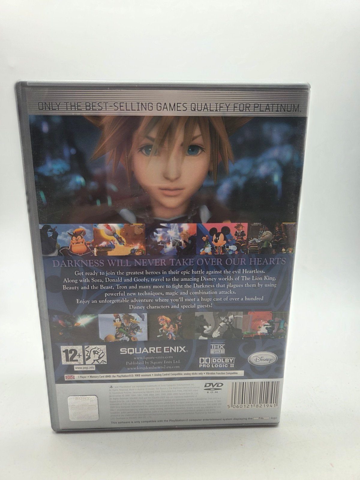 Kingdom Hearts Platinum - PlayStation 2 (PS2), Gebruikt, Ophalen of Verzenden, Role Playing Game (Rpg), Vanaf 12 jaar