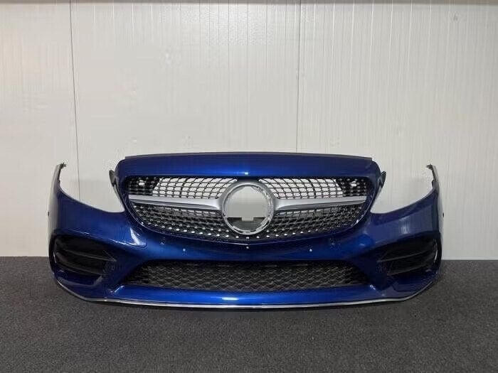 Voorbumper van een Mercedes C-Klasse (896), Ophalen of Verzenden, Gebruikt, Voor, Bumper
