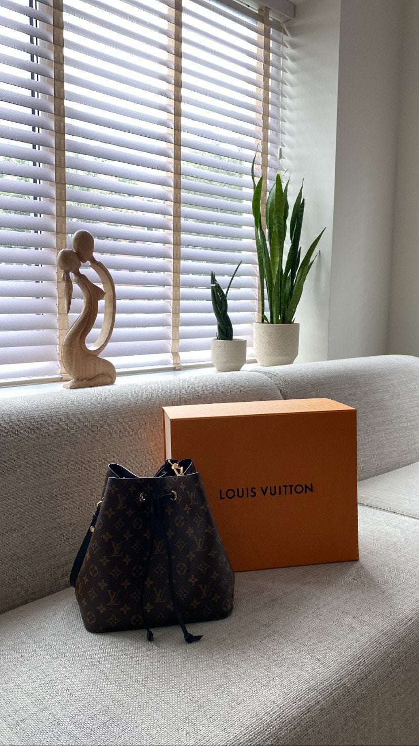 Louis Vuitton Néonoé, Verzenden, Zo goed als nieuw, Bruin, Handtas