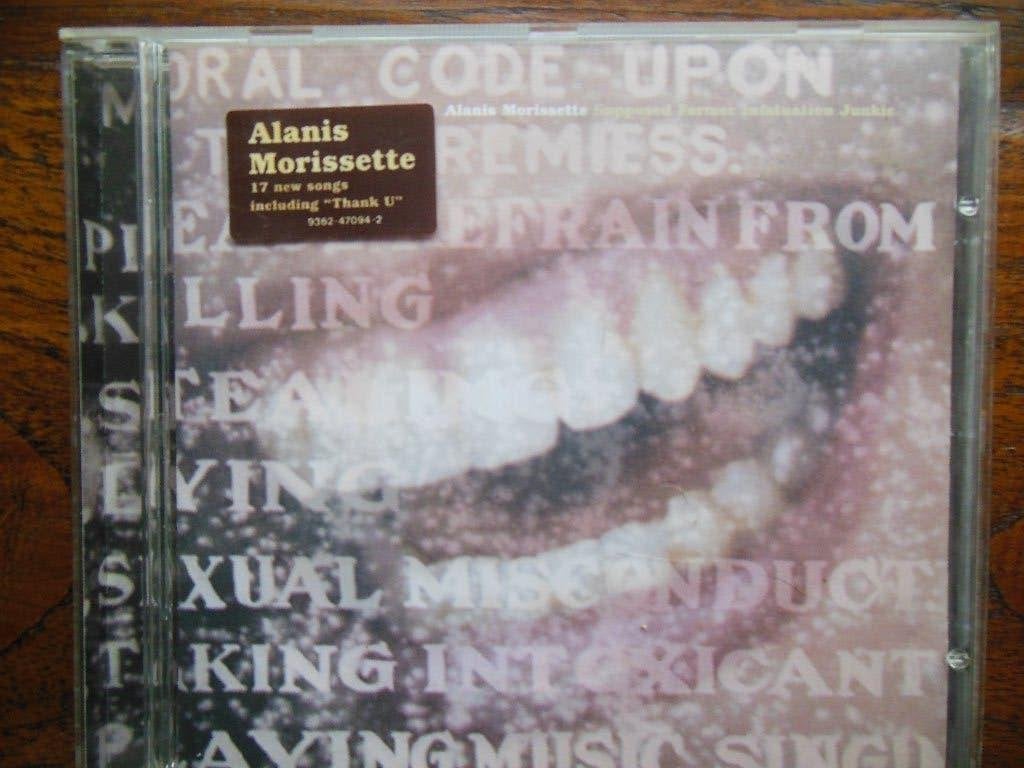 cd alenis morissette pop rock muziek, Ophalen of Verzenden, Zo goed als nieuw, Poprock, Overige typen