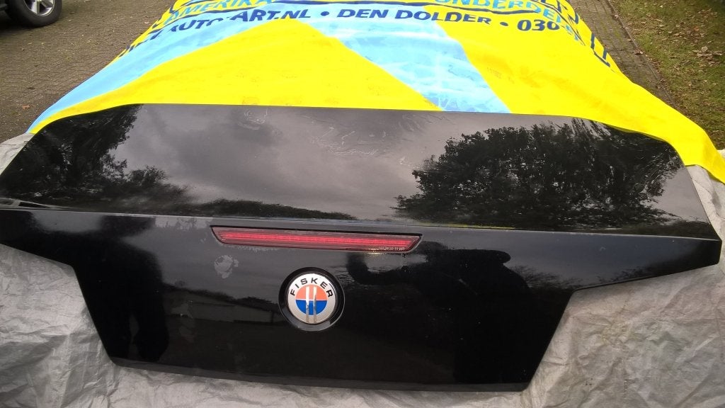 Fisker Karma achterklep 2011-2012, Info@kroymans.nl, Soestdijkerstraatweg 66 1213 XE Hilversum, Gebruikt, Amerikaanse onderdelen