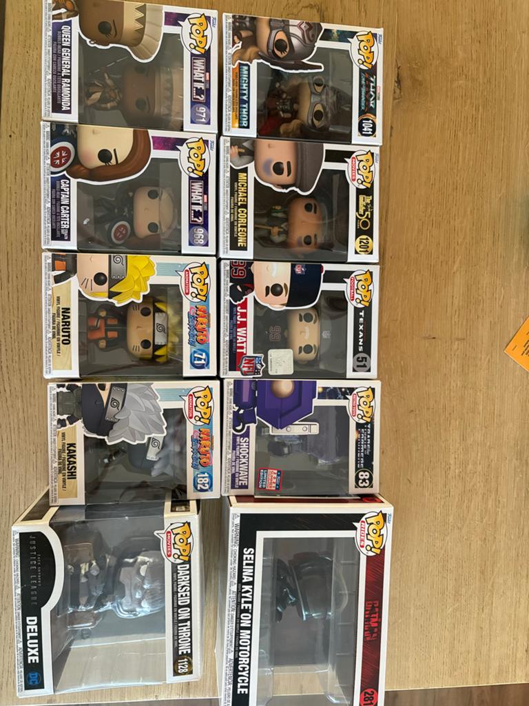 Diverse Funko Pops - Los of als Set, Kinderen en Baby's, Speelgoed | Overig, Gebruikt, Jongen of Meisje, Ophalen