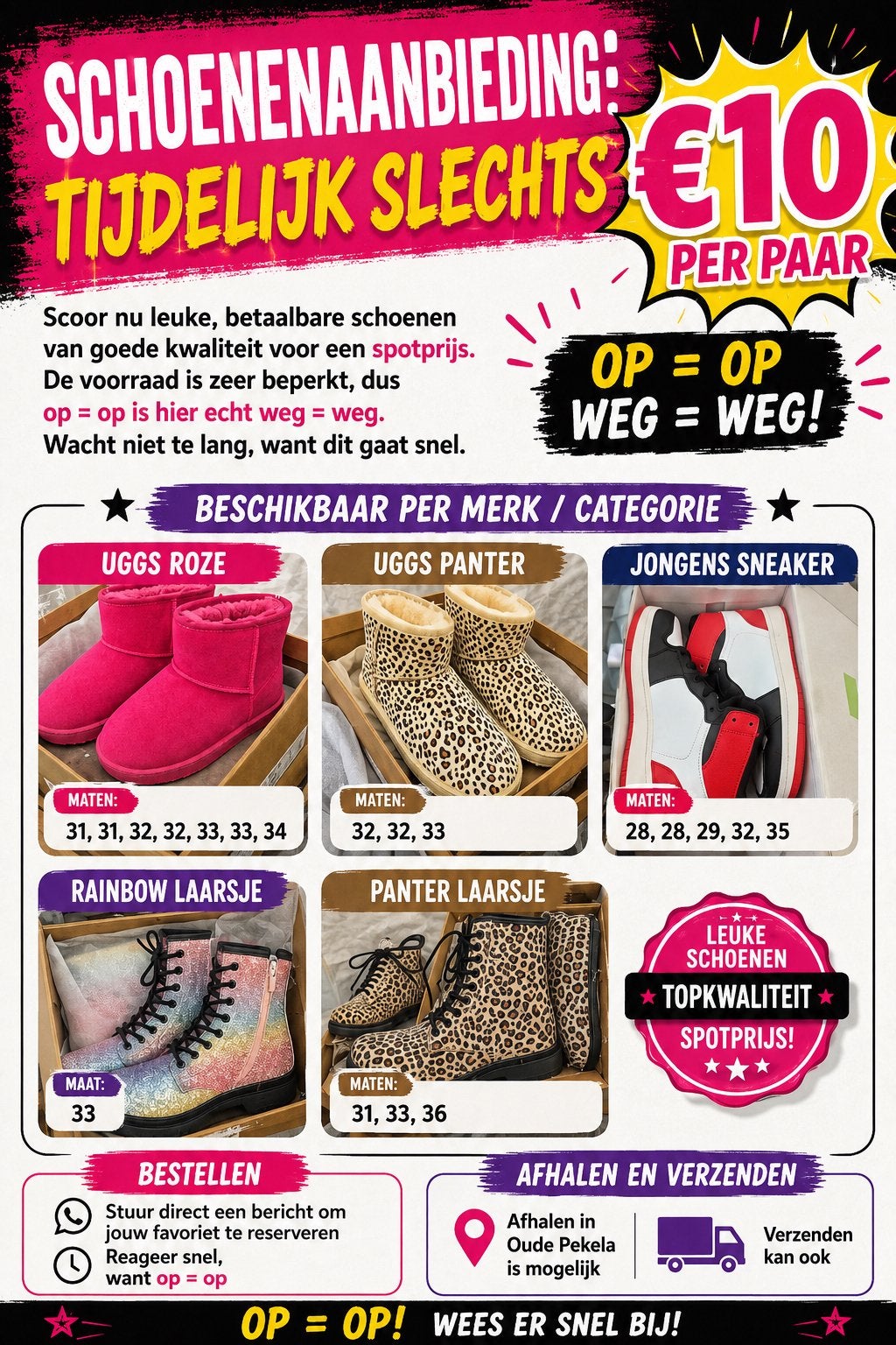 Diverse kinderschoenen, Ophalen of Verzenden, Nieuw, Jongen of Meisje, Schoenen