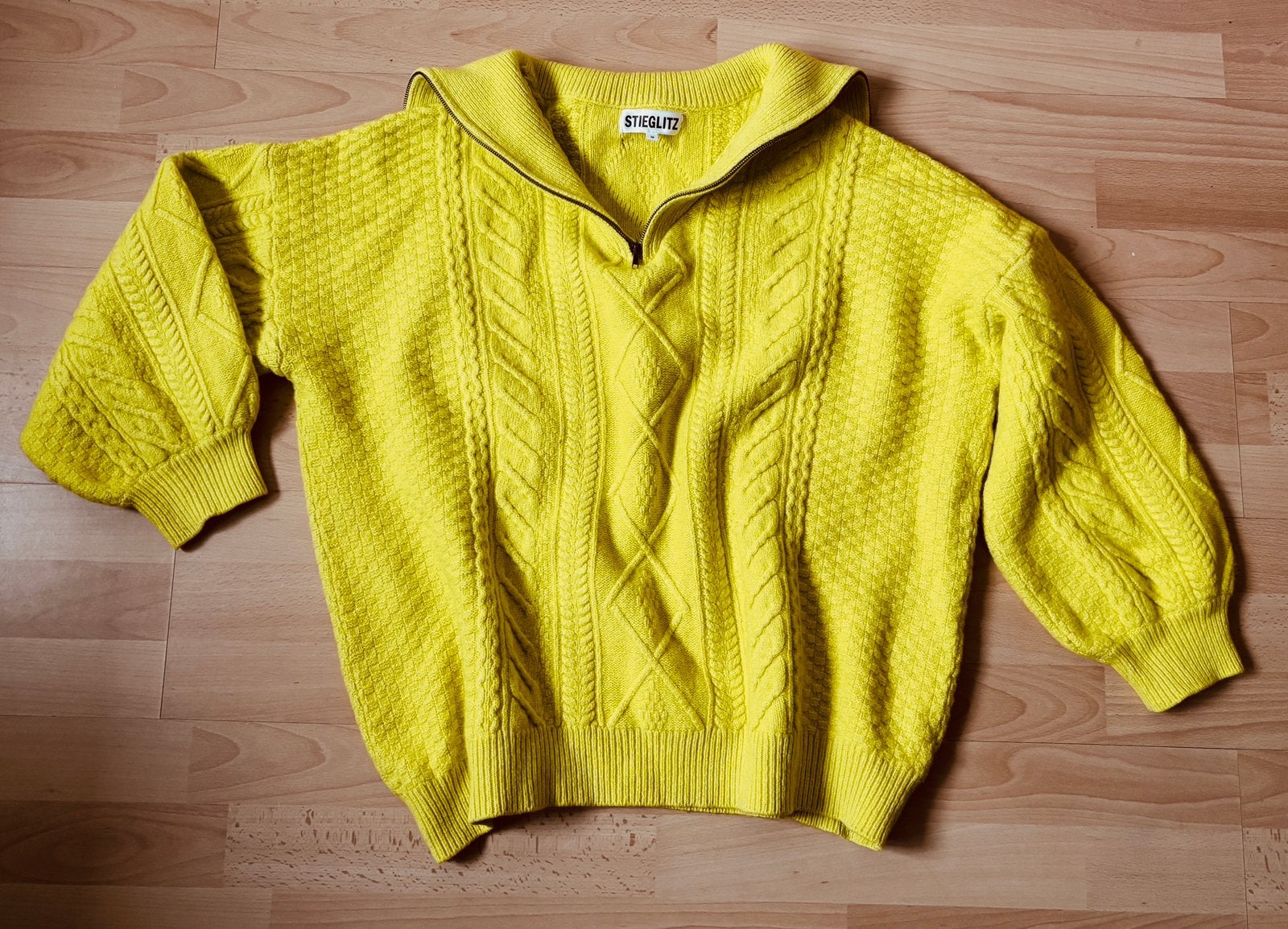 Oversized trui, top van Stieglitz M, L, XL, Kleding | Dames, ., Geel, Maat 42/44 (L), Ophalen of Verzenden
