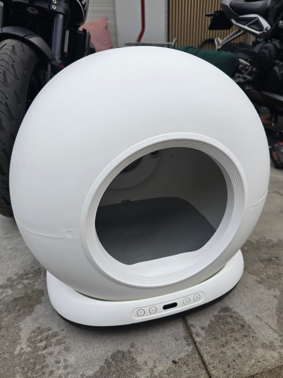 Zedar K1200 automatische kattenbak, Dieren en Toebehoren, Kattenbakken, Ophalen, Zelfreinigend, Gebruikt, Gesloten