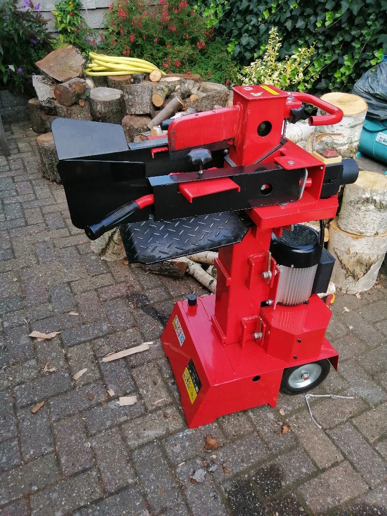 Houtkloofmachine 8ton Defect 22oV, Ophalen, Gebruikt, Staand, Onbekend