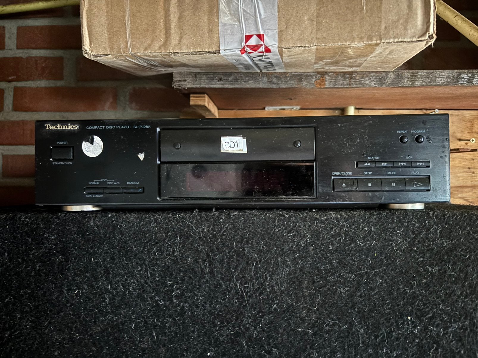 Technics cd speler, Ophalen of Verzenden, Zo goed als nieuw, Panasonic